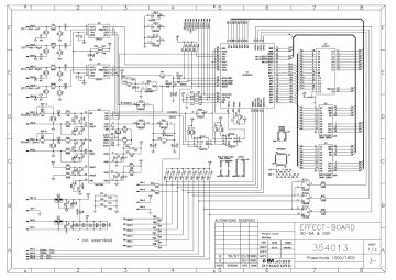 Dynacord PowerMate PM1600 schematic circuit diagram
